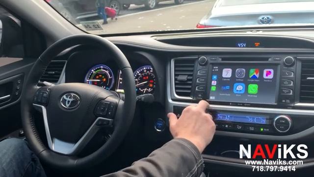2014 - 2019 Toyota Highlander (EnTune 2) Apple CarPlay + Android Auto (Wired & Wireless) + USB Medi смотреть онлайн