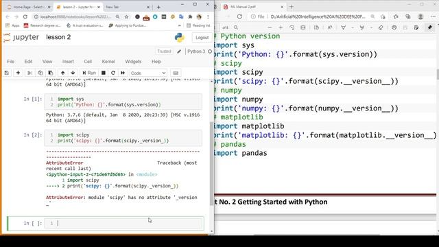 Python key libraries for machine learning_Urdu_Lec2. смотреть онлайн