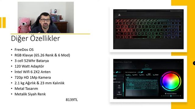 Casper Excalibur G770-1030 8DH0X Oyuncu Bilgisayarı İncelemesi смотреть онлайн