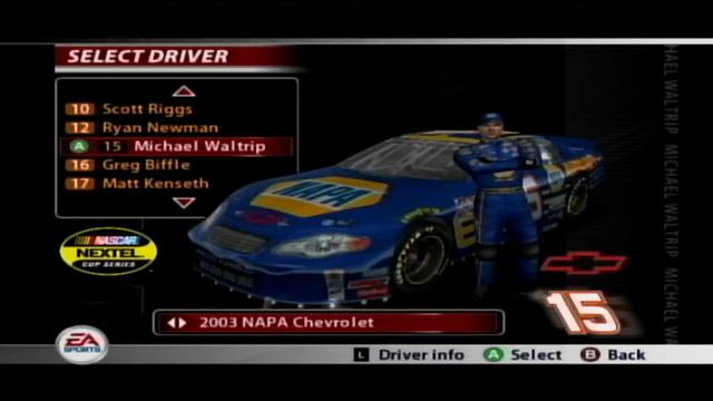 NASCAR 2005: Chase for the Cup - Cars/Drivers/Schemes смотреть онлайн
