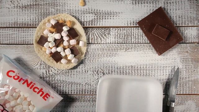 Сладкая пицца с маршмеллоу смотреть онлайн