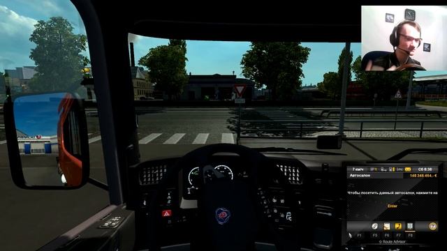 Euro Truck Simulator 2- Обзор мода Scania P 310 Argentino#41 смотреть онлайн