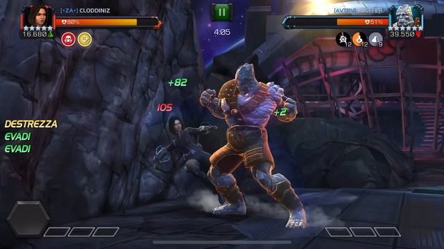 MCOC Quake vs Korg | Aw node 15 смотреть онлайн