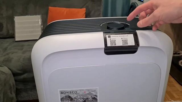 Климатический комплекс BONECO H700 комплектация и первое включение. смотреть онлайн