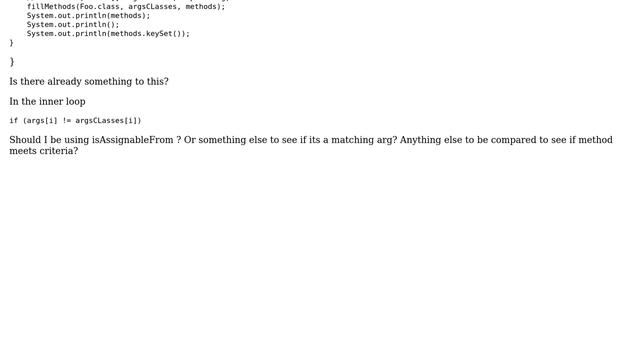 comparing method parameter types , filtering methods of a class that are of a certain signature смотреть онлайн