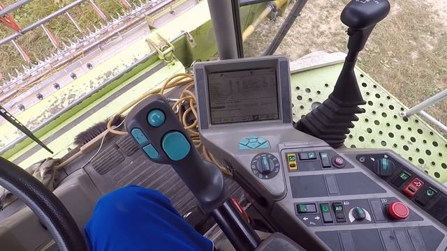 POV Hafer dreschen mit dem Claas Lexion 460 смотреть онлайн