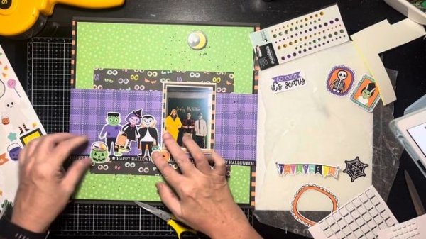 Scrapbook Process - “So Cute It’s Scary”