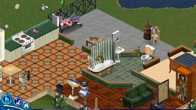 №5. Пикник! Первое свидание!!! The Sims Makin' Magic / Симс 1 / Ностальгия 2021 смотреть онлайн