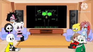 EPICTALE REACT TO GREEN!SANS “A TOTALLY SERIOUS BATTLE” [MUSIC VIDEO]