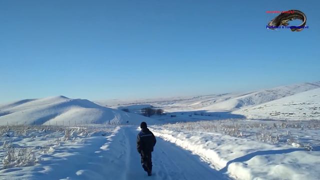 Рыбалка в Талдыкоргане на озере Алмалы + новогодние покатушки 06.01.19 смотреть онлайн