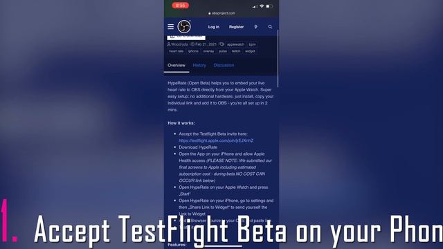 How to add Apple Watch heart monitor to your stream in 6 EASY STEPS in 2021!! смотреть онлайн