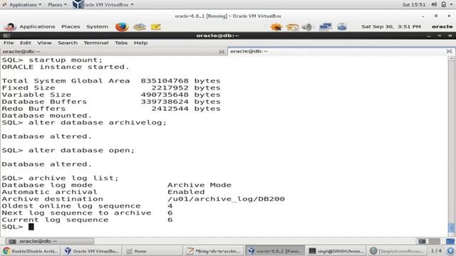 Enable/Disable Archive Log Mode in Oracle 11g Database смотреть онлайн