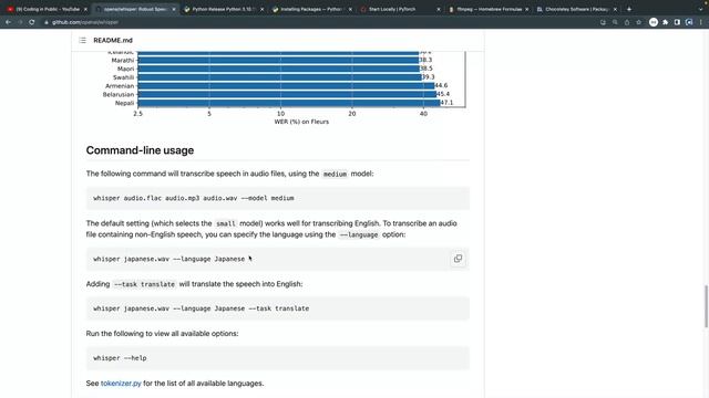 Create free YouTube captions from the terminal смотреть онлайн