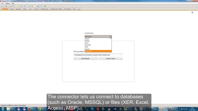 Importing Microsoft Project to Primavera P6 Using Collabro Legare смотреть онлайн