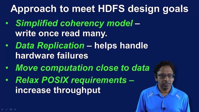 Overview of HDFS Architecture - Hadoop Platform and Application Framework смотреть онлайн