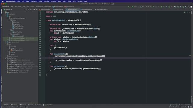 0236 LiveData postValue and setValue смотреть онлайн