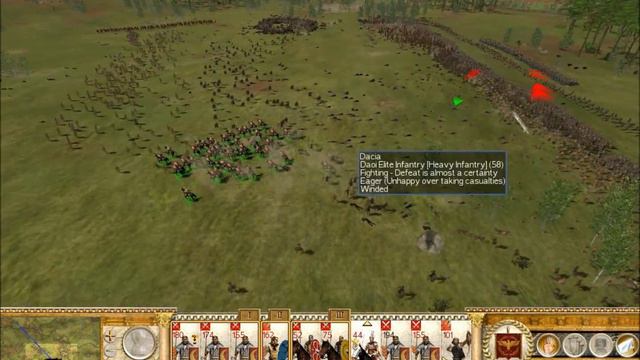 Rome Total War: Roma Surrectum Dacians vs Romans смотреть онлайн