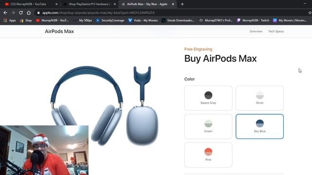 FREE GIVEAWAY! Apple Airpods Max Headphones (Sky Blue) Ultimate Contest! ENTER NOW! смотреть онлайн