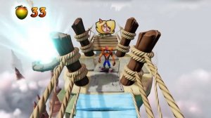 Crash Bandicoot™ N. Sane Trilogy. Острова вампа. Дорога в никуда. Крэш канатоходец- баг игры.