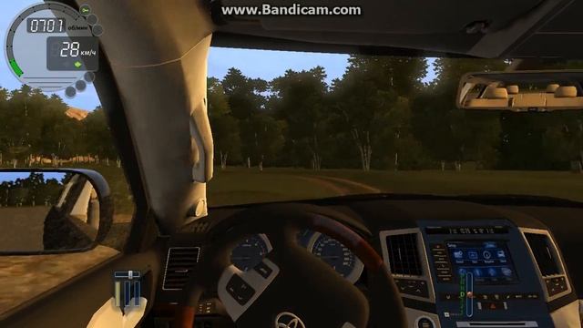 [City Car Driving] TOYOTA Land Cruiser 200 смотреть онлайн