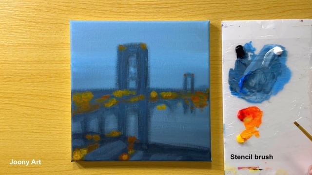 Rainy Window Painting / Acrylic Painting / STEP by STEP #237 / 비내리는 창가 아크릴화 смотреть онлайн