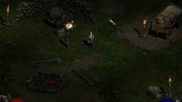 Начало прохождения игры Диабло 2 LoD(те кто всё знает можете не смотреть) за некра смотреть онлайн