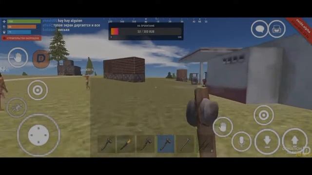 oxide survival раст на телефон играю с нуля смотреть онлайн