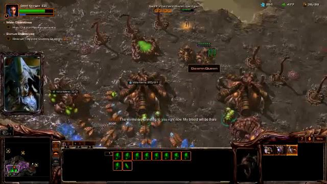 Starcraft 2 Heart of the Swarm BRUTAL Playthrough - Mission 3 (Rendezvous) смотреть онлайн