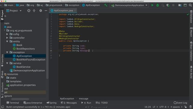 Spring Boot REST API exception handling. смотреть онлайн