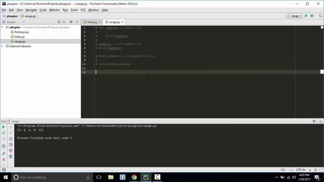 Curso Python: Como Usar la Funcion Range en Python -15 смотреть онлайн