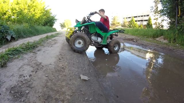 Покатушки на Рысь 150: дрифт и offroad смотреть онлайн