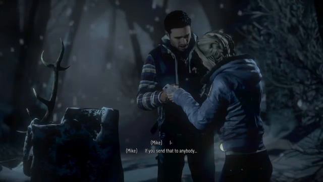 Until Dawn - Jessica Scares Mike