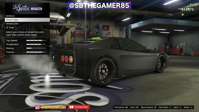 GTA 5 Grotti Cheetah Classic Customization (Podium Car) смотреть онлайн