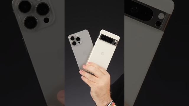iPhone 15 Pro Max VS Pixel 8 Pro #shorts смотреть онлайн