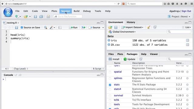 R and R Studio - R Studio Preview смотреть онлайн