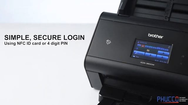 Review máy Scan BROTHER ADS-3600W | Phúc Cơ смотреть онлайн