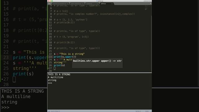 #6: Understanding Python Datatypes смотреть онлайн
