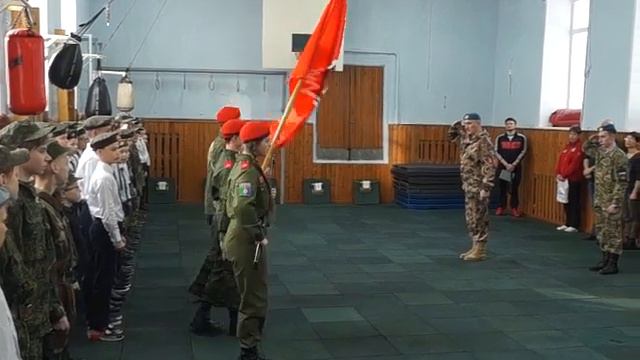 Открытие военно-патриотической игры "Орлята России" смотреть онлайн