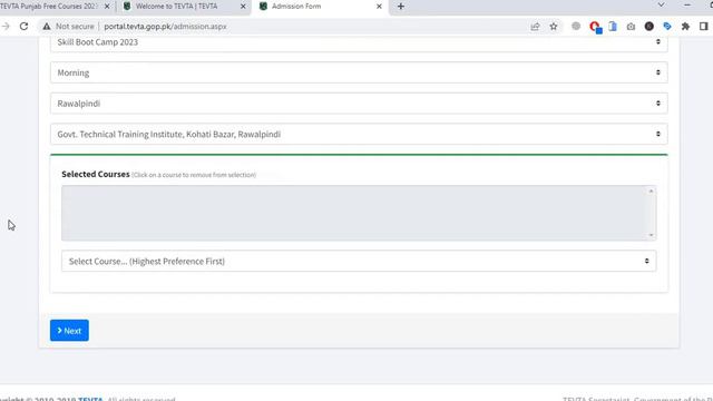 Tevta Free Courses June 2023 Apply online | Jobz Click смотреть онлайн