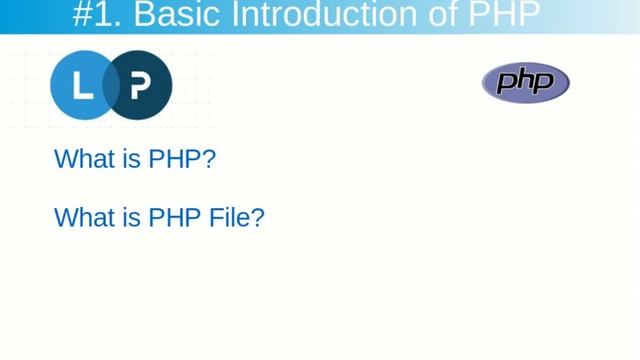 Introduction of PHP Programming | PHP Tutorial | PHP For Beginners | Learn PHP Programming смотреть онлайн