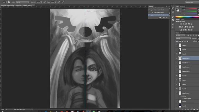 Undertale Fan-art: Duality [Speedpainting] смотреть онлайн