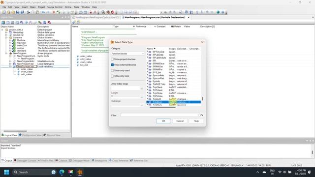 B&R Automation Studio C Programming | Simulation | B&R PLC C Programming смотреть онлайн
