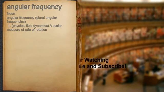 What does angular frequency mean? смотреть онлайн