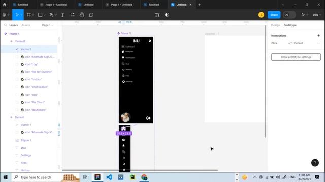 how to create sidebar and according in figma | Complete figma for Beginner - اردو / हिंदी смотреть онлайн
