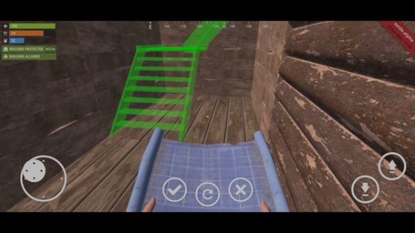 BUILD BASE SOLO PVE SERVER | OXIDE SURVIVAL ISLAND | RUST MOBILE #3