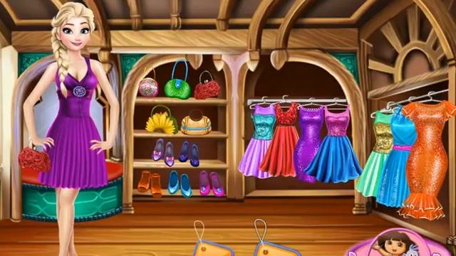 АРИЭЛЬ И ЭЛЬЗА ПОКАЗЫВАЕТ ГАРДЕРОБ—ИГРЫ ДЛЯ ДЕТЕЙ. МУЛЬТИК ДЛЯ ДЕВОЧЕК смотреть онлайн