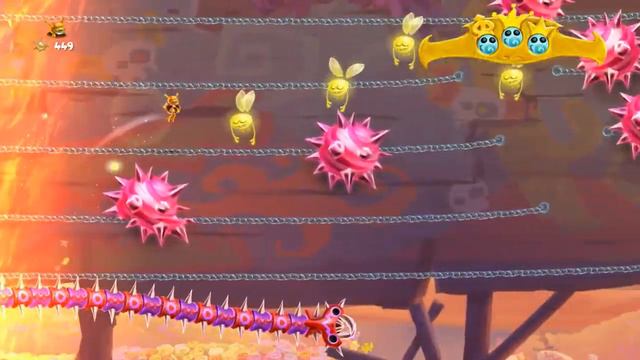 Прохождение Rayman Legends уровень "Безумные мексиканские мотивы" смотреть онлайн
