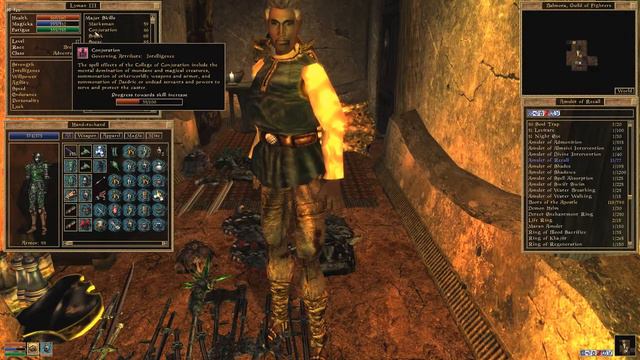 Morrowind, 120 mods -- 435 Cedome, escape route. смотреть онлайн