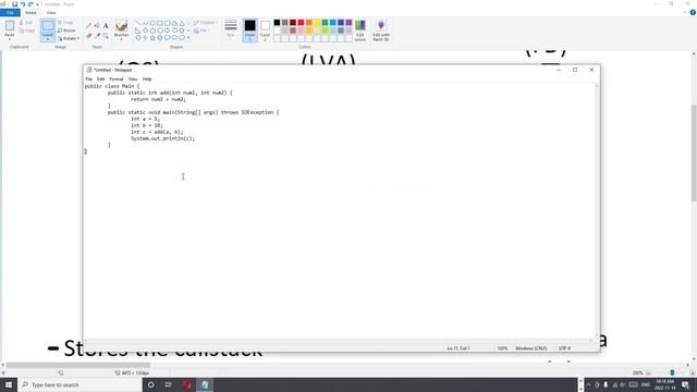 Stack Memory Episode 04: Stack Frame [Operand Stack, Local Variable Array and Frame Data] смотреть онлайн