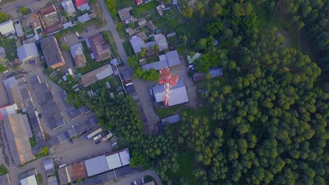 Короткий полет к заброшенной телевышке ( г. Шадринск) смотреть онлайн